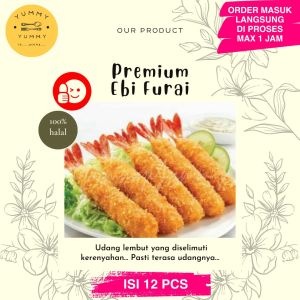Makanan Beku Frozen Premium Ebi Furai Tempura Udang