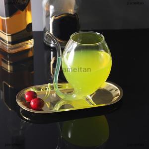 [COD] jiameitan Wine Whiskey Heat Resistant Sucking Juice Milk Drinking Tube Straw Cup Creative Wine High Quality Cup