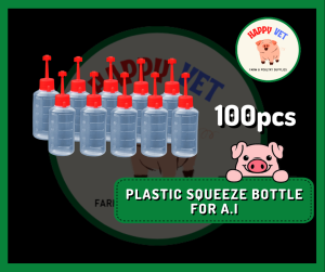 100ml Boar Semen Squeeze Bottle 100pcs for Artificial Insemination squeeze bottle for boar semen Semen bottle for pig
