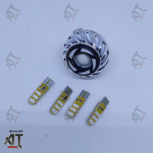 Lampu projie stop rem belakang paket 4 sen sein jely flash merah biru putih kuning