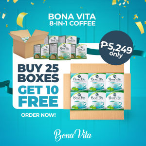 (BUY 25 COFFEE GET 10 COFFEE) Bona Vita 8-in-1 Coffee