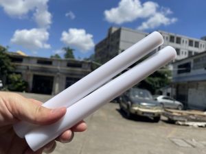 20mm Diameter Black White Acrylic Rods Plexiglass Lucite Bar DIY Architectural Model Material Accessories Light Guide Stick