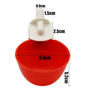 เครื่องจ่ายน้ำไก่ ถ้วยให้น้ำไก่อัตโนมัติ แบบเกลียว สําหรับรดน้ำไก่