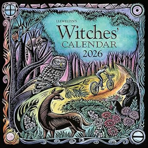 2026 Witches Calendar | Wheel of the Year | Witchs Holidays | Magical Wisdom | Astrological Data (Engraving prints)