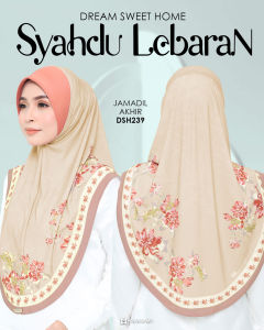 🔥READY STOCK🔥DREAM SWEET HOME SYAHDU LEBARAN [ Awning scuba /Lycra/Available Size M / L / XL) By Hanani