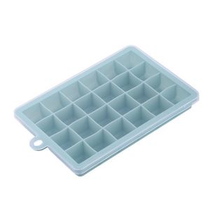 พร้อมส่ง Ableme บล็อคซิลิโคนใส่อาหารแช่แข็ง พร้อมฝาปิดพลาสติก บล็อคซิลิโคนเก็บอาหารเด็ก baby silicone block