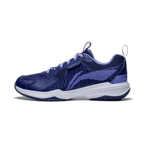 Li Ning 100% Original Mens and Womens Badminton Shoes Lightweight Shock Absorption and Anti slip Professional Competition Training Shoes AYTT001