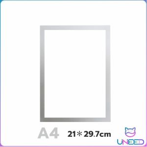 Need. A3 A4 Multifunctional Photo Frame Wall Sticker Display Card for Poster/Photo License