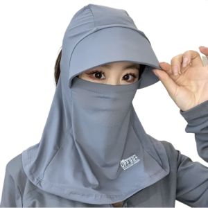 JACOOEQU ป้องกันรังสียูวี หมวกกันแดดกันแดด สีทึบทึบ ปีกกว้างกว้าง หมวกป้องกัน UV ฤดูร้อน แฟชั่นสำหรับผู้หญิง หมวกบังแดด หมวกเก็บชา ใช้ได้ทุกเพศ