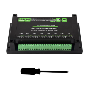 โมดูล Ethernet อีเธอร์เน็ต8Ch อุตสาหกรรมโพรโทคอลการสื่อสารแหล่งจ่ายไฟแผงวงจรรองรับบลูทูธ