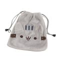 THREADJOY Novelty School Supplies Cute Cartoon Wallet Bags Cosmetic Pouch Makeup Bag Plush Storage Bag Plush Pencil Case Pencil Bag. 