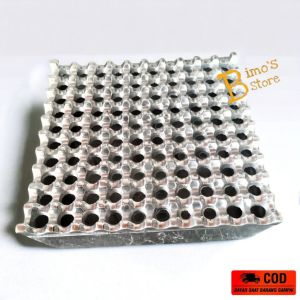 Asbak Aesthetic Asbak Alumunium Lubang 100 Asbak Jumbo Asbak Stainless Asbak Kotak 1pcs