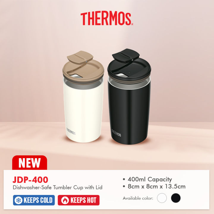 Thermos® JDP400 Dishwasher Safe Tumbler Cup with Lid Lazada PH