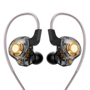 Studio Quality In Ear Headphones Wire Earbuds Detachable Cord And Enhances Low Frequency Response For Music Enthusiasts