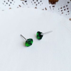 Khuyên tai Nụ Đá CZ Zircon Nhiều Màu Sáng Đẹp Nổi Bật Xinh Đẹp