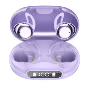 Beiziye AI Translation sleep Wireless Bluetooth Earphones with ENC Noise Eduction Sleeping Ear Clip Lightweight Headphones Stereo Sound For Music