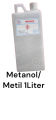 METANOL / METIL ALKOHOL 99% 1LITER. 