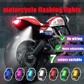 7 color Charging flash lamp motorcycle locomotive refitting UAV strobe lights pilot lights universal. 