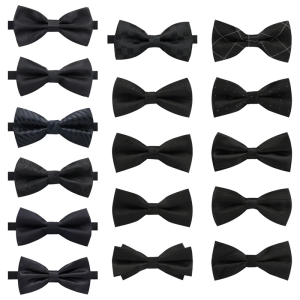 Handmade Men Bowtie Stylish Mens Wedding Bows Tie Luxurious Vintage Necktie for Weddings and Occasion