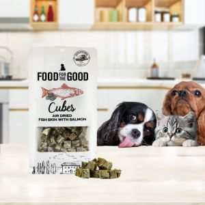 Food For The Good | FFTG - Grain-Free Freeze-Dried Cubes Treats for Cats & Dogs (10 Flavors)
