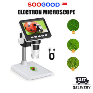 Electron Microscope Digital Microscope Magnification LED Rechargeable For Kids