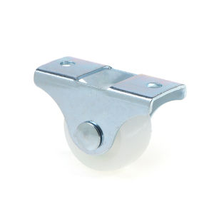 Fantic 4pcs 1 Inch Drawer Wheel Plastic Directional Caster Guide Furniture Small Pulley