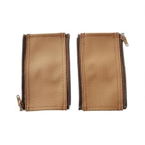 Protective Strollers Accessories Removable PU Leather Push Bar Cover With Zipper Design for Dedicated Model