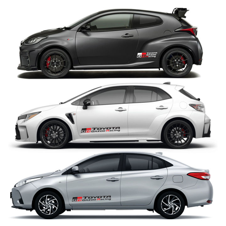 Gazoo Racing Graphics GR Toyota Gazoo Racing Logo Sticker Decals | Lazada PH