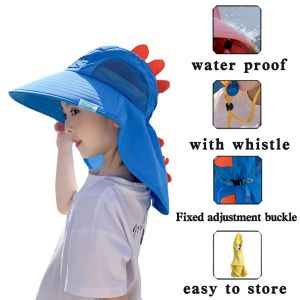 Suitable for Children with Head Circumference: 48-52cm Popular Childrens Sun Hat for Outdoor - Fisherman Hat Big Brim Breathable Cute Cartoon