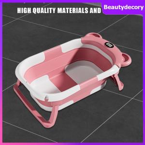 【NEW】 Space-Saving Wash Bucket with Real-Time Temperature Display Non-Slip Surface and Foldable Frame for Easy Storage