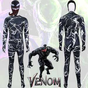 Halloween Venom Spider-Man cosplay costume kids spiderman character tights gift