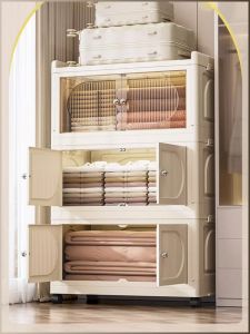 กล่องเก็บของ ขึ้นและลงทั้งสองข้าง ตู้เก็บของ ชั้นเก็บของ ถอดออกได้ พับได้ 360° เรียบร้อย ใช้งานได้จริง