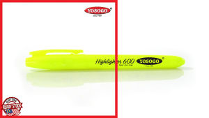 [super stationery] YOSOGO Pen Penyerlah Warna Terang 600 (3.5mm mata lebar) 6 Warna Campuran | HIGHLIGHTER PEN 6 COLOUR 600 - 3.5 MM BROAD