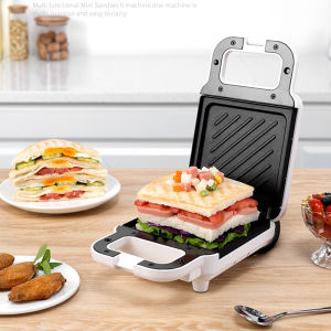 Home Breakfast Machine Multifunctional Toaster Light Eater Heated Toast Bread Sandwich Waffle Maker