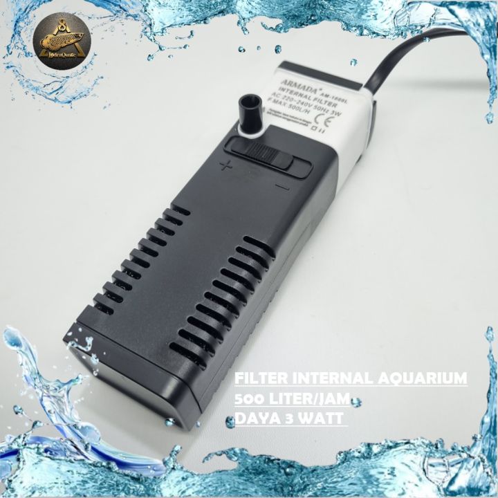 PROMO ! FILTER INTERNAL AQUARIUM ARMADA AM1000 L FILTER MINI AQUARIUM FILTER AQUASCAPE FILTER CELUP FILTER INTERNAL AQUARIUM SAKKAI PRO