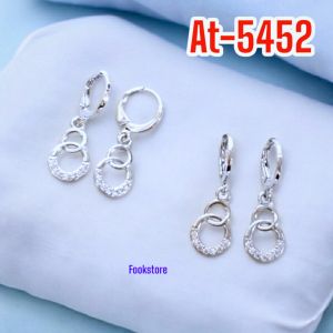 ANTING CLIP JURAI LOVE PERHIASAN ABG/DEWASA ANTI ALERGI/AT-5665/AT-5452