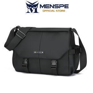 MENSPE Fashion Shoulder Bag Mens Waterproof Messenger Bag Travel Bag Business Bag Phone Bag Large Capacity Cross Body Bag Lightweight Casual Bag Fashion Leisure Sport Street Bag for College Student