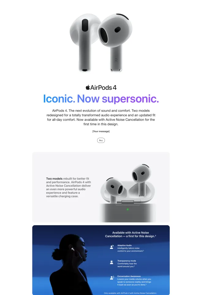 Apple AirPods 4 | Lazada Singapore