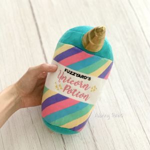 (New in!) Fuzzyard Squeaky Birthday Food Donut Puppuccino Frappuccino Coffee Beer Plush Pet Dog Puppy Cat Soft Toy with Squeaker Sound and Crinkle