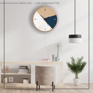 Jam Dinding Minimalis/[SWEEP MOVEMENT SERIES] - SCANDINAVIAN JAM DINDING MINIMALIS | EKSKLUSIF DESIGN | - by DWALL DC