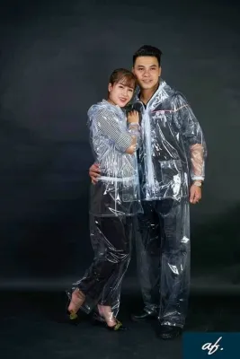 Áo Mưa Bộ Trông Suốt Bộ Áo Mưa Cá Trong Bộ Áo Mưa Trong Suốt Thời Trang Cao Cấp Siêu Bền