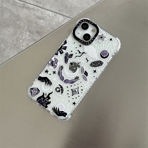 Softcase Case Iphone Anti Crash Girl Boss & Black Moon Fashion Case For iPhone X XR XSMAX 11 11PROMAX 12 12PROMAX 13 13PRO 13PROMAX