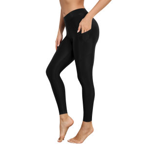 กระเป๋าคาดเอวว่ายน้ำผู้หญิง Charmo กางเกงว่ายน้ำยาวเอวสูงกางเกงว่ายน้ำ