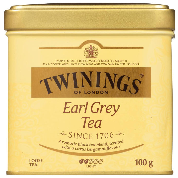 Tetley Twinings Earl Grey Black Tea Tins, 100g | Lazada PH