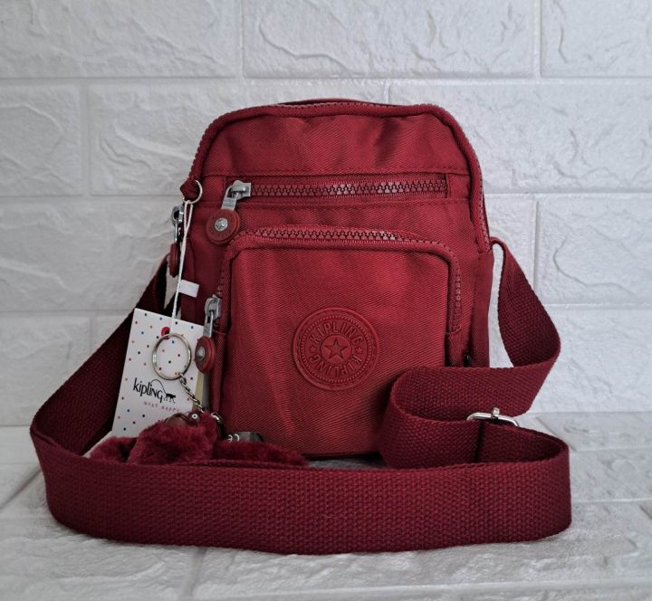 Kipling nylon unisex messenger sling bag Lazada PH