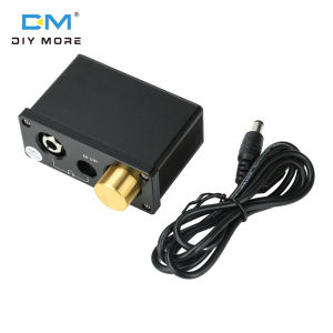 Diymore เครื่องขยายสัญญาณไฟฟ้ากระแสตรง5-12V Xz-U101เครื่องขยายเสียงหูฟังเครื่องขยายเสียงหูฟังเชิงเส้นเครื่องขยายเสียงสเตอริโอ RCA บ้านสำหรับหูฟัง3.5มม./6.35มม.