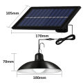 Solar Pendant Light dengan Remote Control Lampu Dinding Dalam Ruangan Tahan Air Portabel Berkemah Taman Halaman Lampu Gantung untuk Taman Jalan. 
