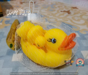 Mainan Karet Bebek Encit - Mainan Edukasi Anak Bebek Karet Rubber Duck Dipencet Bunyi - Mainan Mandi Bayi Bebek