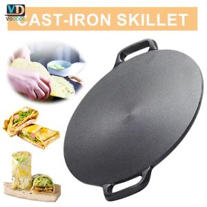 [Uetech]10.2 Inch Compact Grill Pan for Indoor Cooking Non-Stick Surface Suitable for Small Families and Apartments
