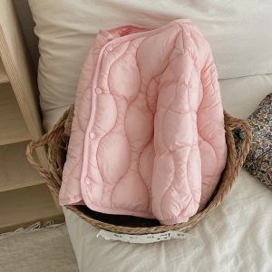 Boys Down Coat Baby Autumn Cotton Jacket Winter Girls Warm Costume Children Solid Fashion Outerwear New Kids Light Clothes2026